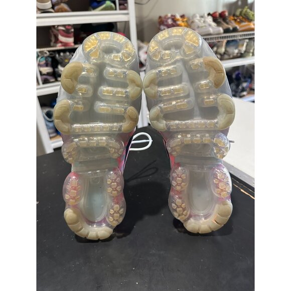 Nike Women's Airmax plus shoes 9 - Gray, Pink, and Teal - Picture 7 of 8